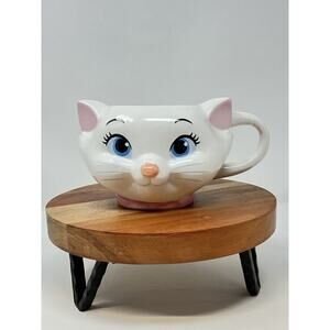 Disney The Aristocats MARIE 3D Figural Head Large 20oz Ceramic Coffee Mug CUTE!
